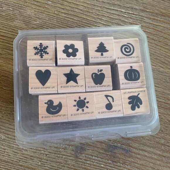 Stampin Up! Mini Medleys Rubber Stamp Set - Picture 1 of 3